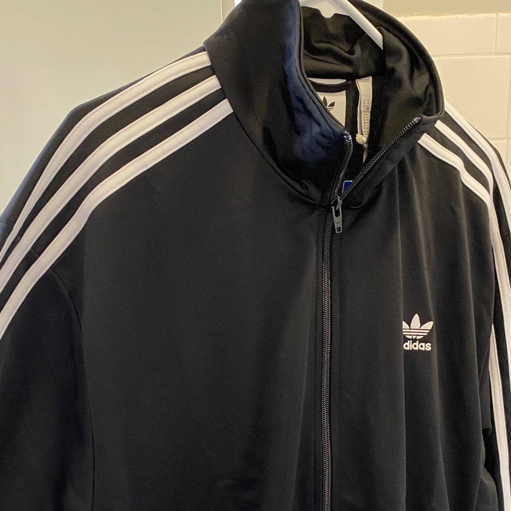 Adidas Mens Firebird Tracksuit. Black. XL